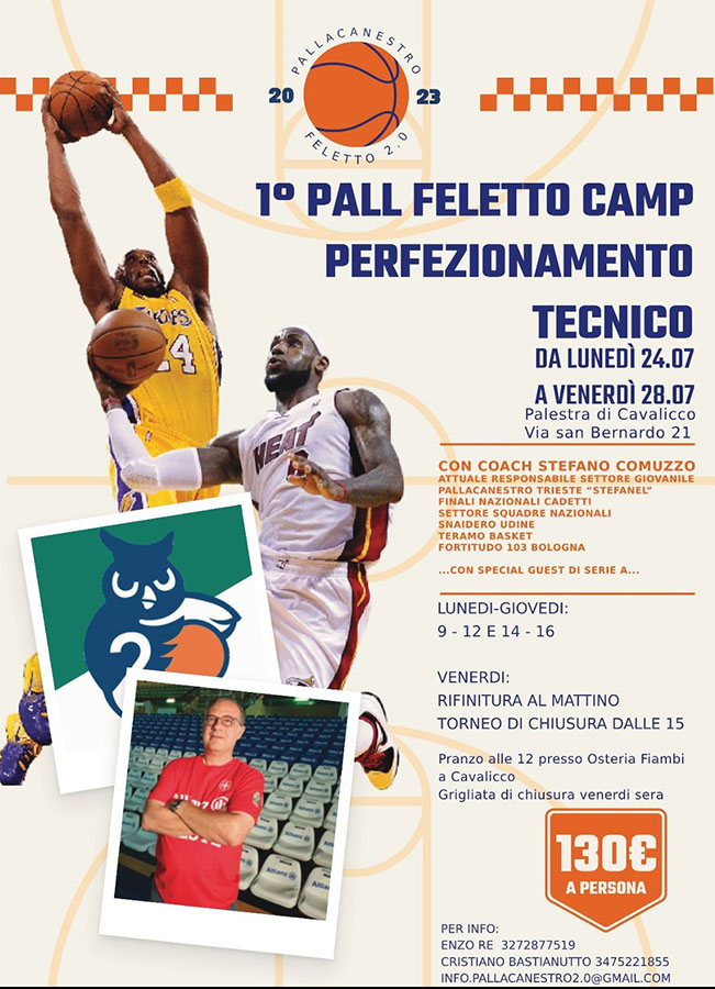 1° pall Feletto Camp Perfezionamento Tecnico