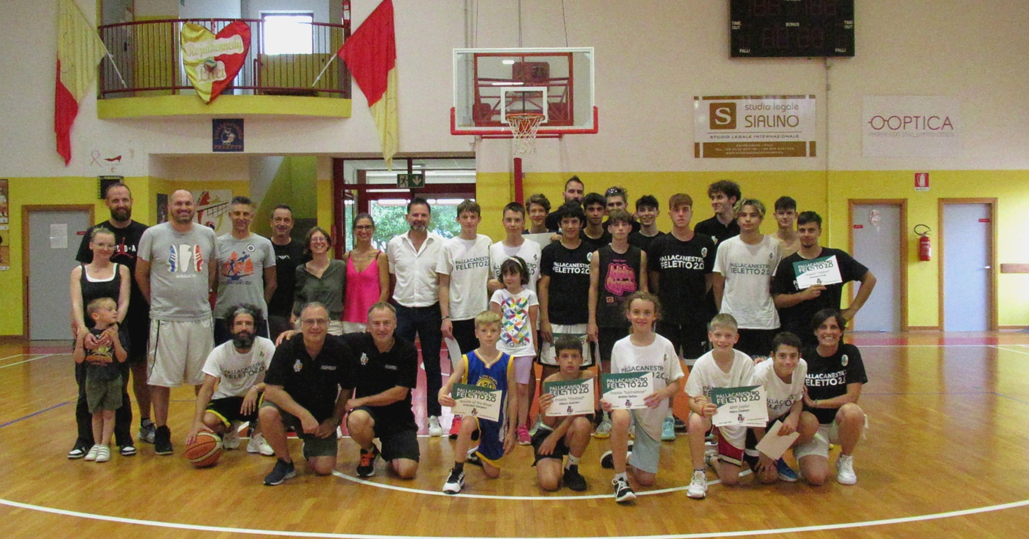 Si è concluso il 1° Basket Camp Pall Feletto 2.0