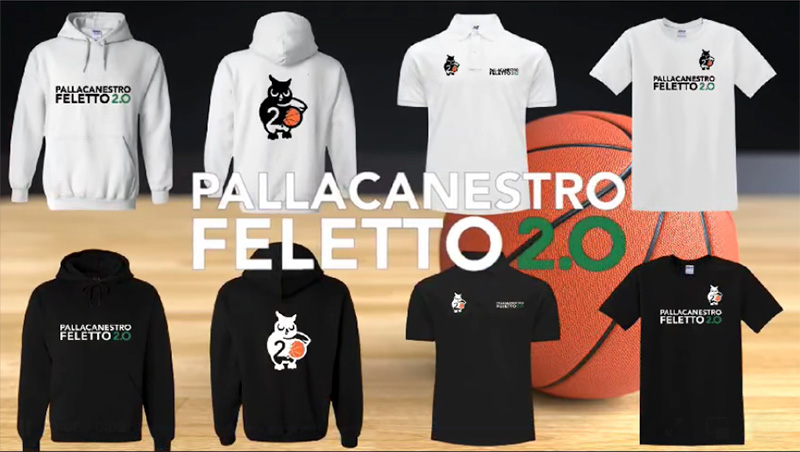 È disponibile il merchandising marchiato Pallacanestro Feletto 2.0