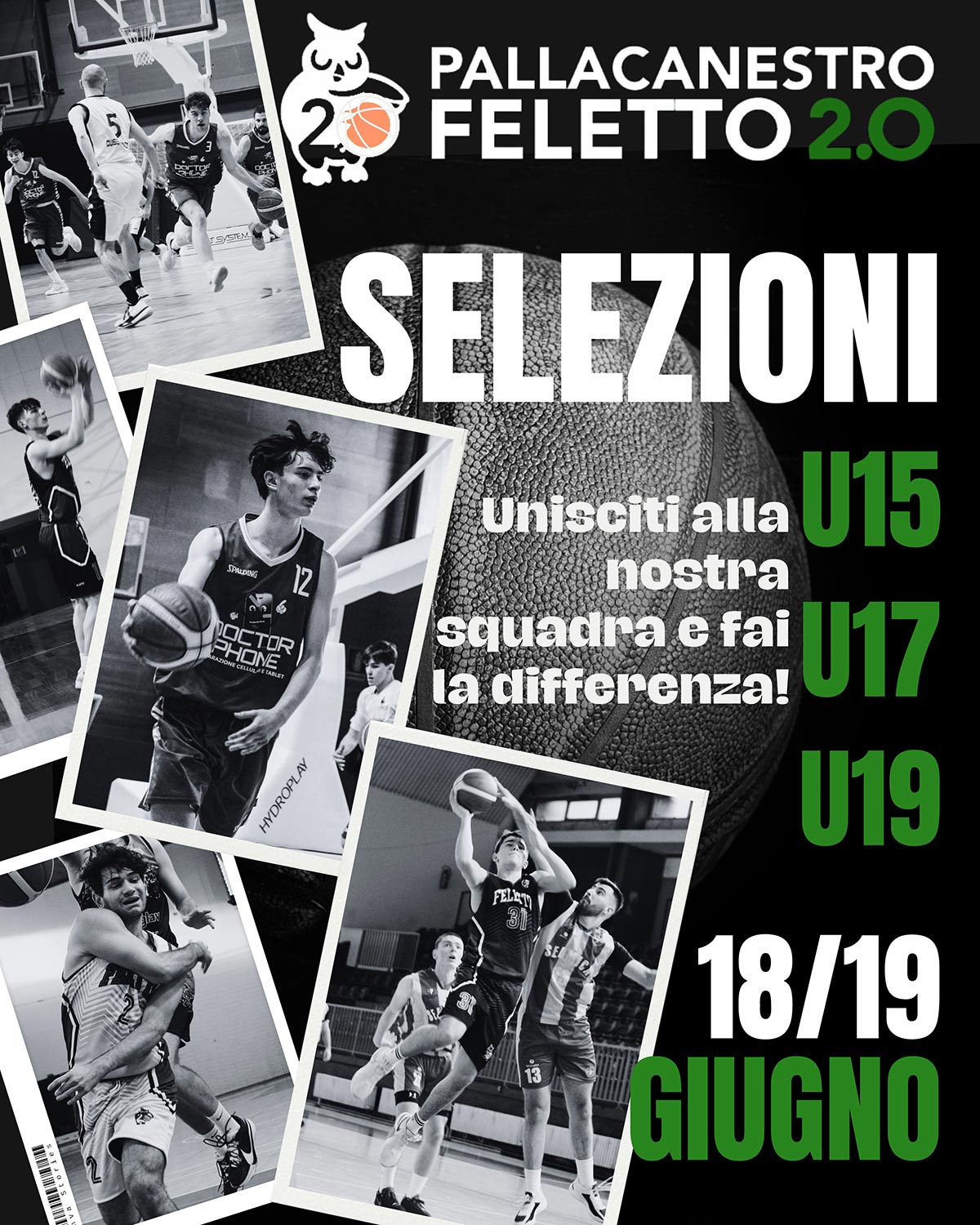 Selezioni U15, U17, U19